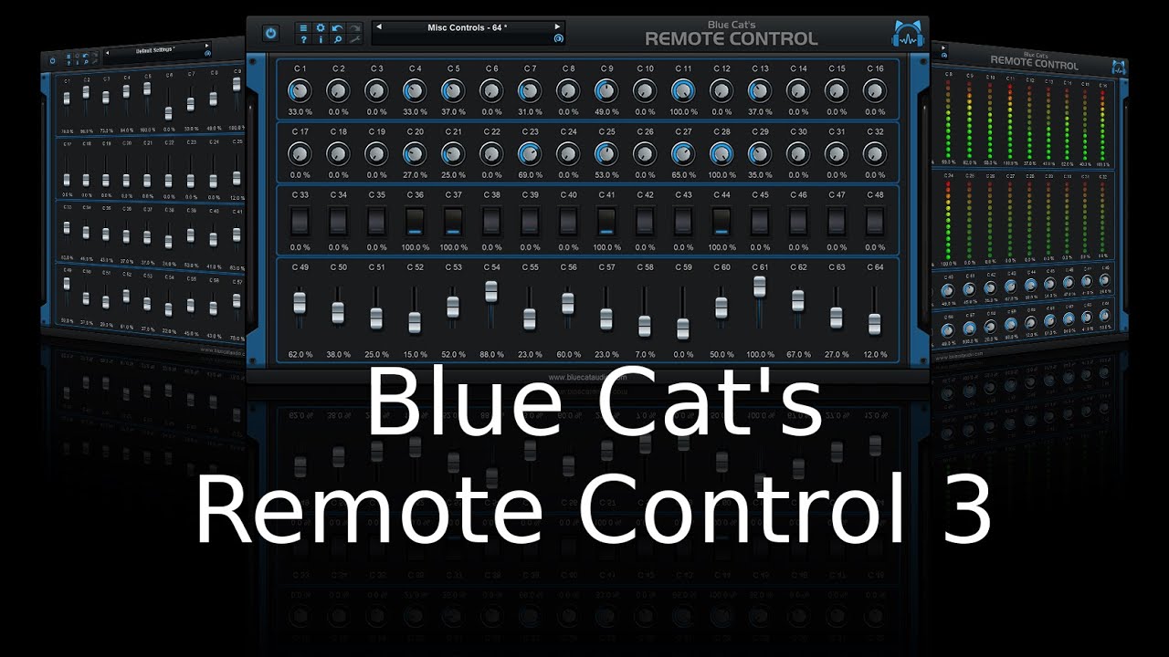 [蓝猫音频MIDI控制程序]Blue Cats Audio Remote Control v3.1 [WiN]（202MB）插图