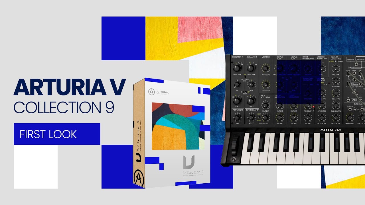 [最好的合成器和键盘音色合集]Arturia V Collection 9 v07.2022 [MacOS]（22.2GB）插图