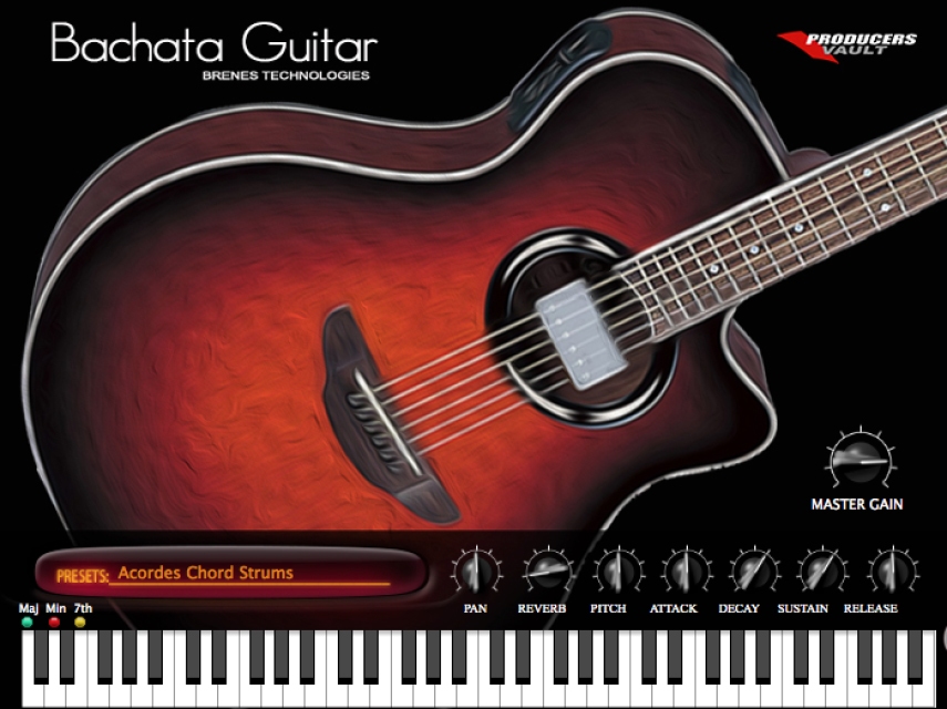 [Bachata吉他音源插件]Producers Vault Bachata Guitar v2.5.6 [MacOS]（1.94GB）插图