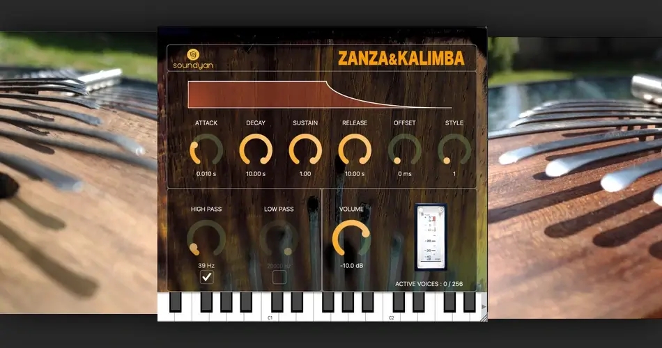 [卡林巴虚拟乐器]Soundyan Zanza and Kalimba v1.0 [WiN] (482MB)插图