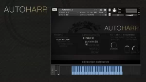 [适合所有人的流行竖琴]Cinematique Instruments Autoharp v3.5 [KONTAKT]（486MB）