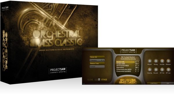 [经典铜管]ProjectSAM Orchestral Brass Classic v1.3 [KONTAKT]（8.83GB）