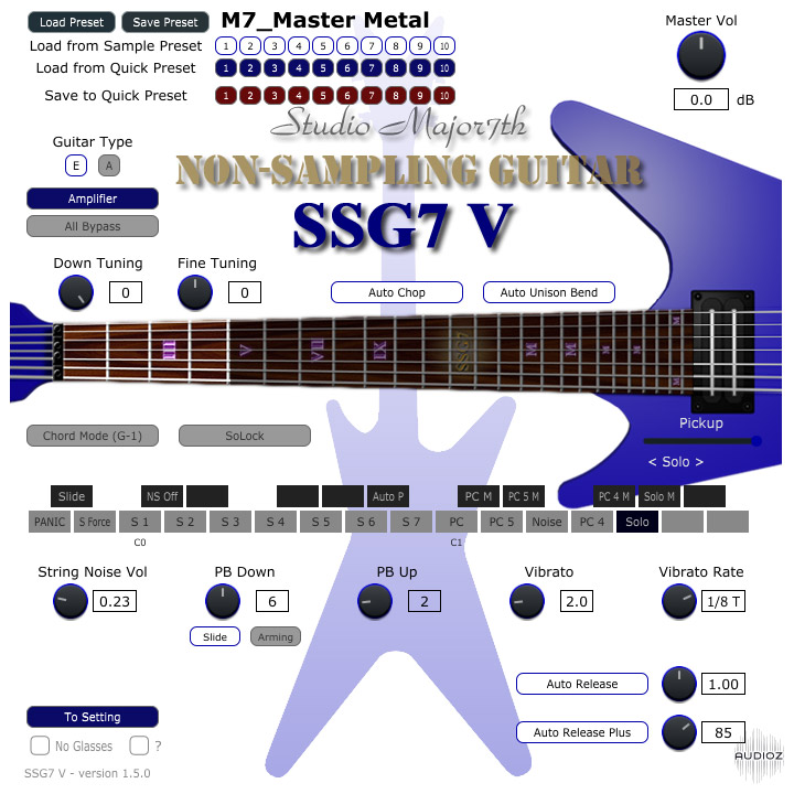 [重金属7弦电吉他]Studio Major 7th-SSG7V v 1.5.0-MOCHA [WiN]（7.23MB）插图