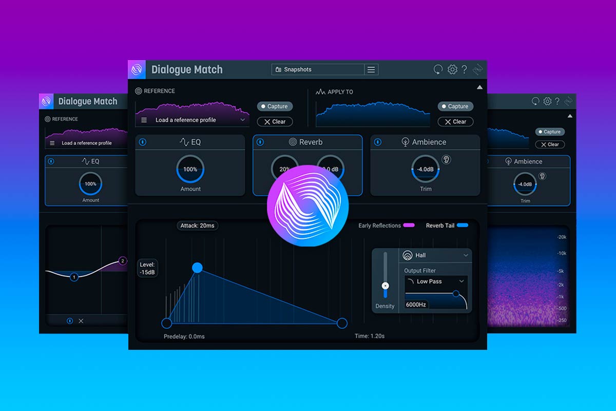 [自动学习和匹配对白录音声音特质的工具]iZotope Dialogue Match v1.0.2a/v1.0.2b MORiA [MacOS]（86MB）插图