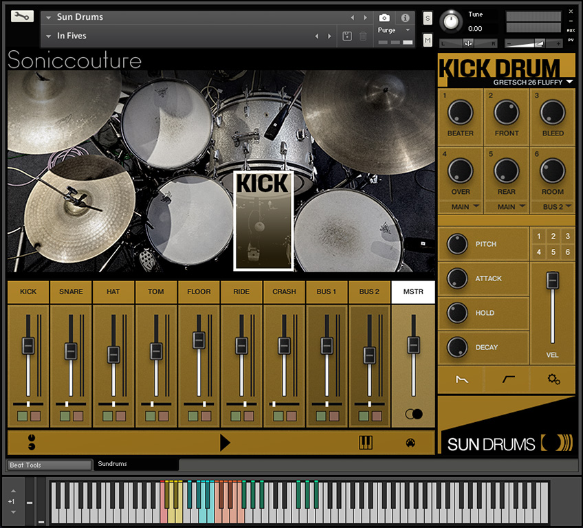 Soniccouture Sun Drums [KONTAKT]（8.07GB）插图