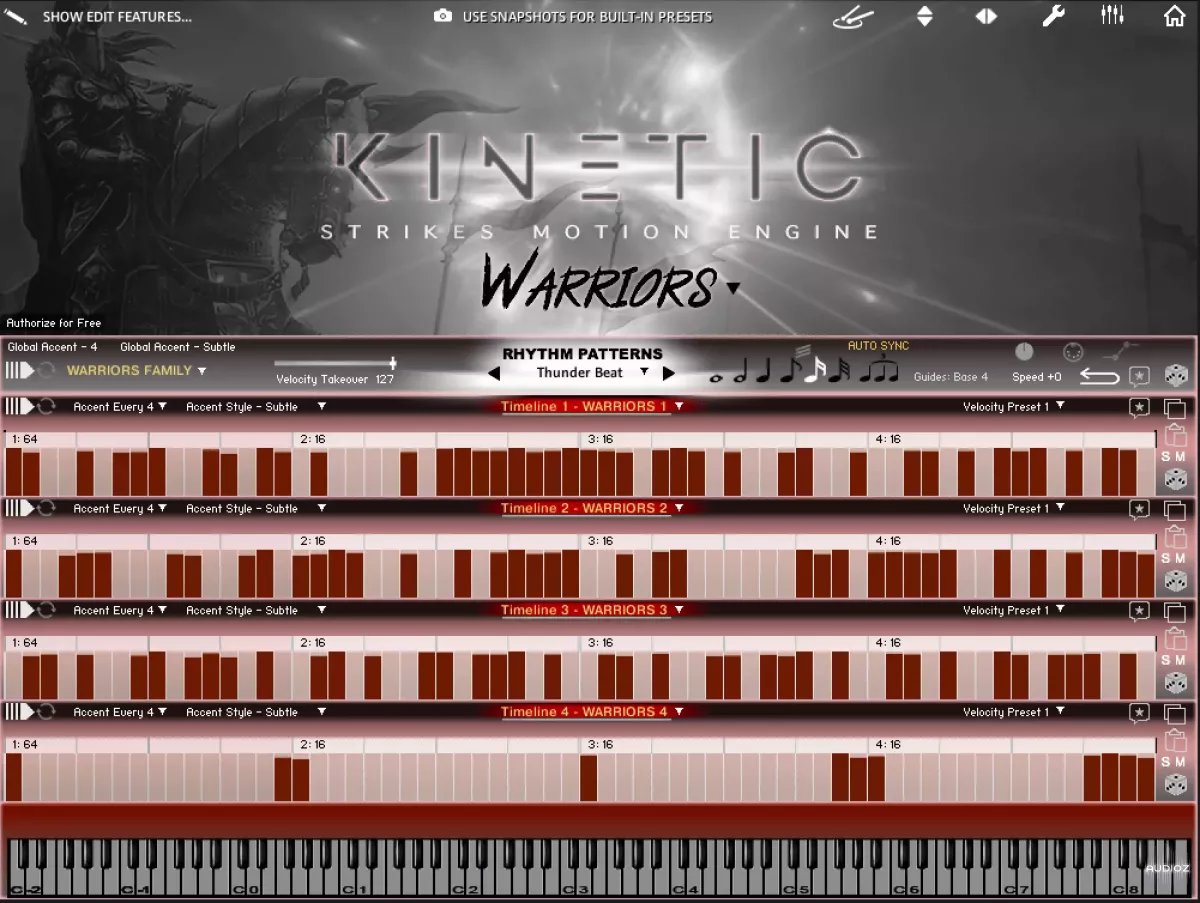 Kirk Hunter Studios Kinetic Percussion Motion Engine [KONTAKT]（12.5GB）插图
