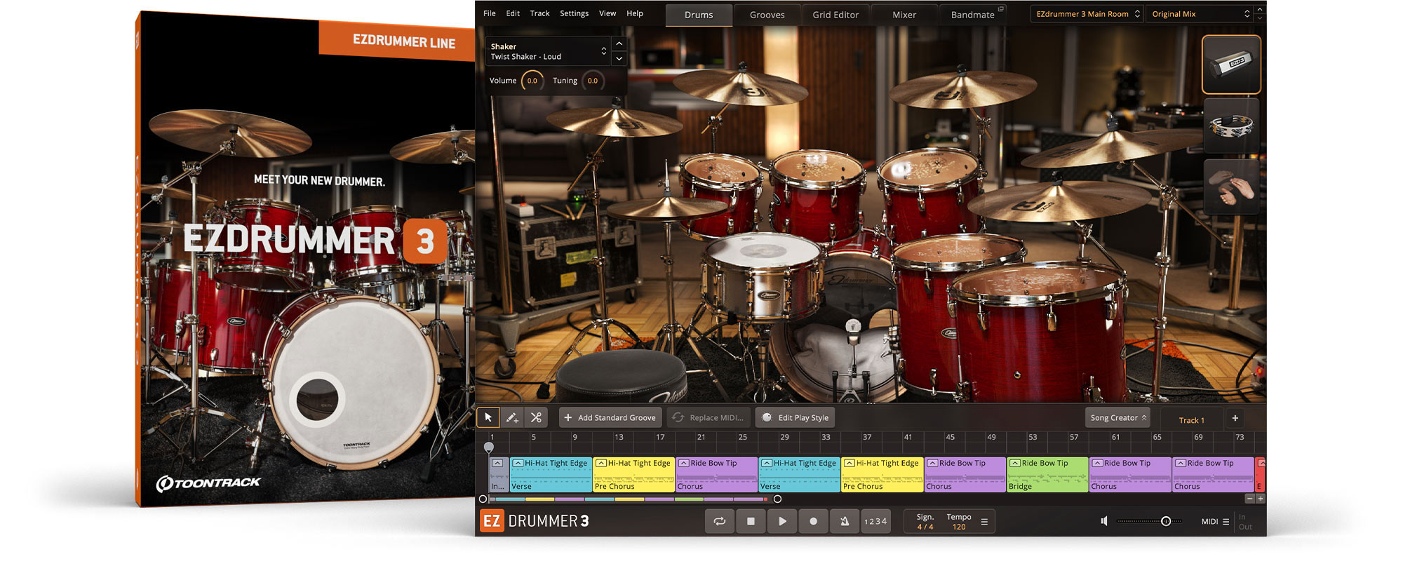 Toontrack EZdrummer v3.0.5 [WiN, MacOS]（1.51GB）插图