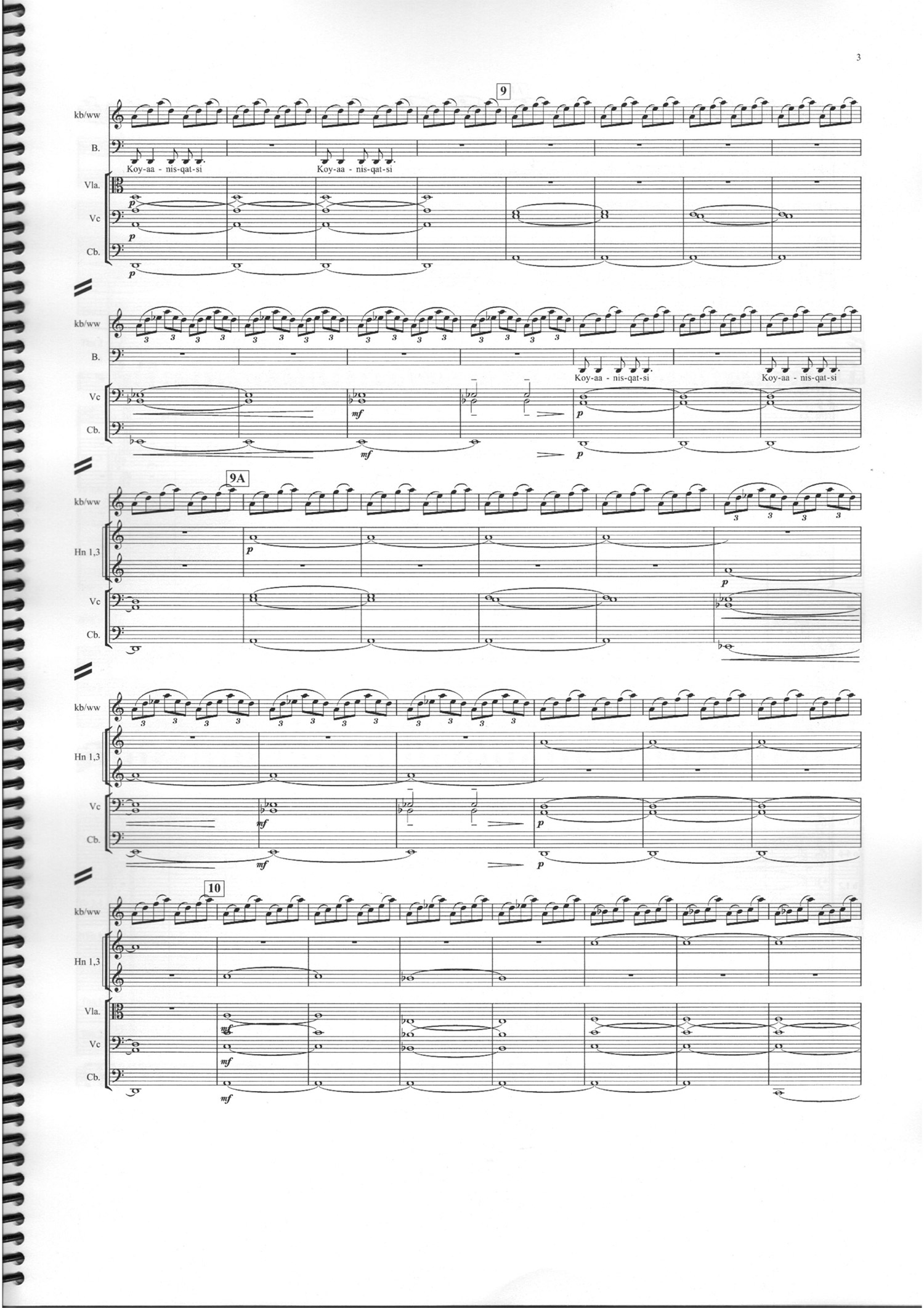 Philip Glass – Koyaanisqatsi (Complete Score) [PDF]（99.74MB）插图1