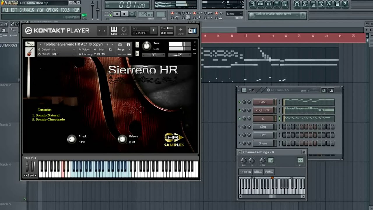 Samples HR Tololoche Sierreño HR [KONTAKT]（28MB）插图