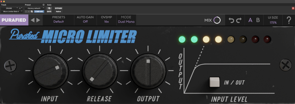 Purafied Micro Limiter v1.0.1 [WiN, MacOS]（126.2MB）插图