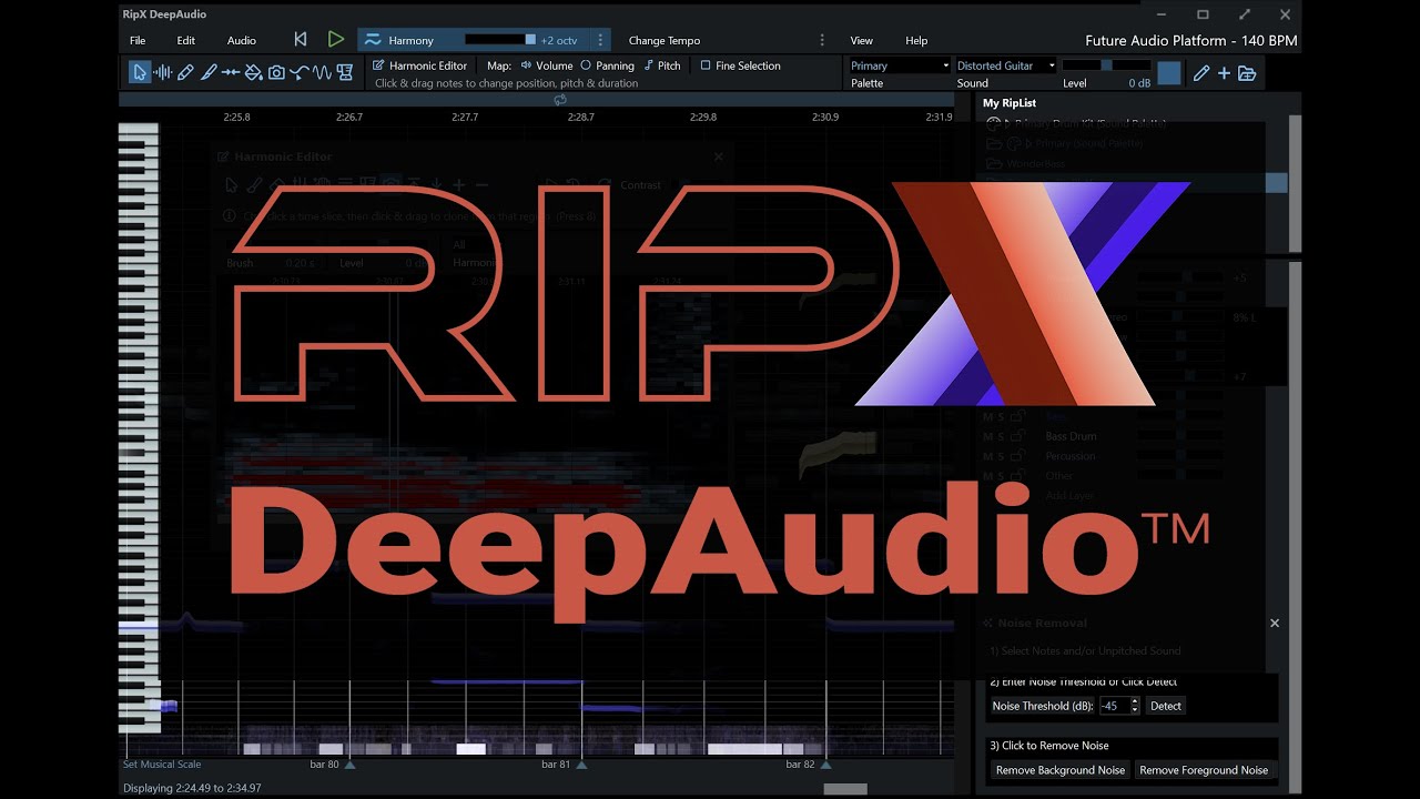 [音频编辑软件 伴奏提取人声分离]Hit’n’Mix RipX DeepAudio v6.0.2 [WiN]（1.46GB）插图