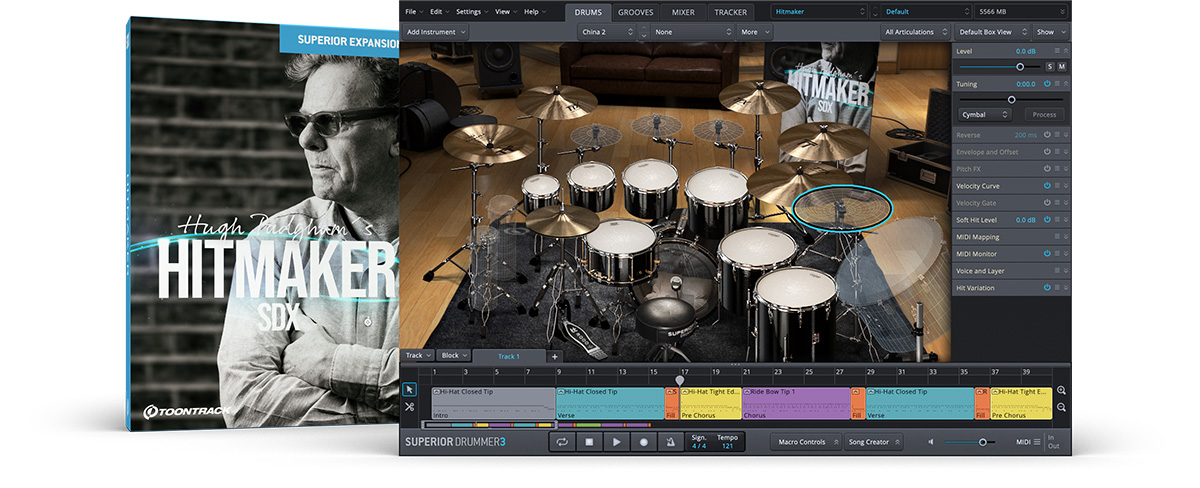 [Superior Drummer扩展]Toontrack Hitmaker SDX v1.0.2 (SOUNDBANK)（87.2GB）插图