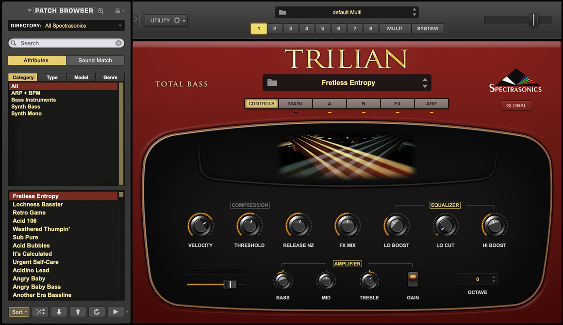 [四巨头贝斯音色库]Spectrasonics Trilian v1.6 Factory Library [STEAM]（33GB）插图