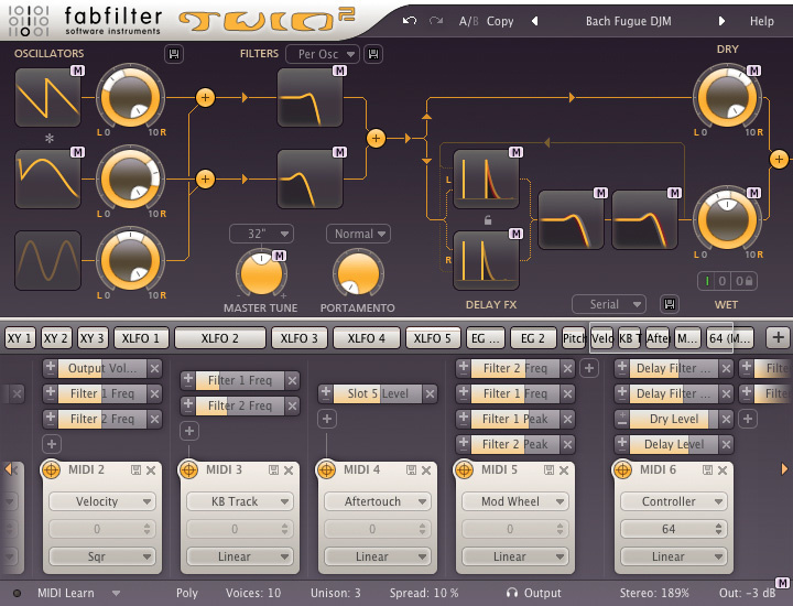[肥波滤波器插件]FabFilter Twin 2 v2.3.4 [WiN]（5.1MB）插图