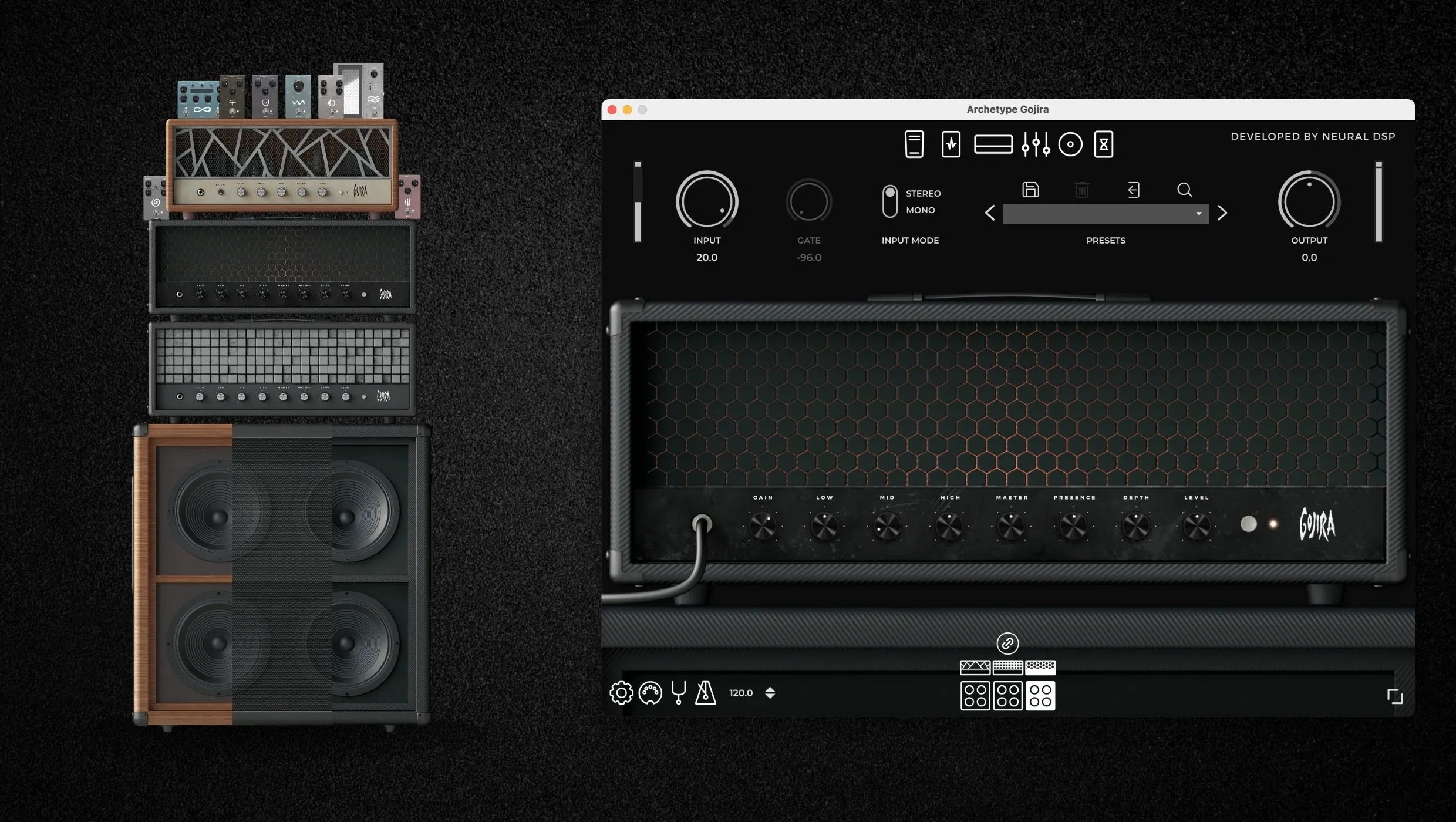 [最好的吉他效果器插件没有之一]Neural DSP Archetype Gojira v1.0.0 [WiN]（274.2MB）插图