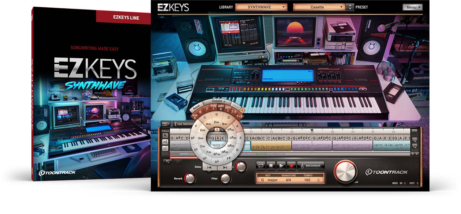Toontrack EZkeys Synthwave v1.0.0 [WiN, MacOS] (6.94GB)插图