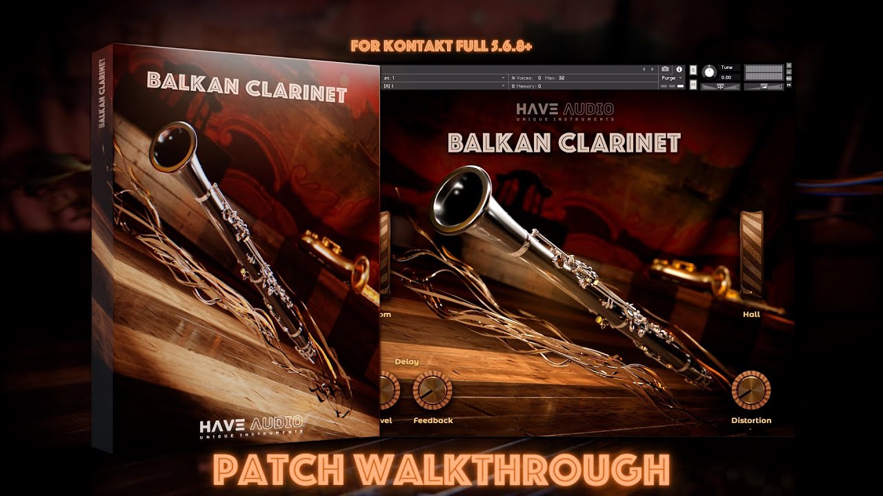 Have Audio BALKAN CLARINET [KONTAKT]（681MB）插图