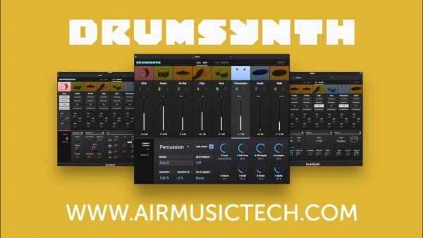AIR Music Technology DrumSynth v1.0.0-R2R [WiN]（34.8MB）