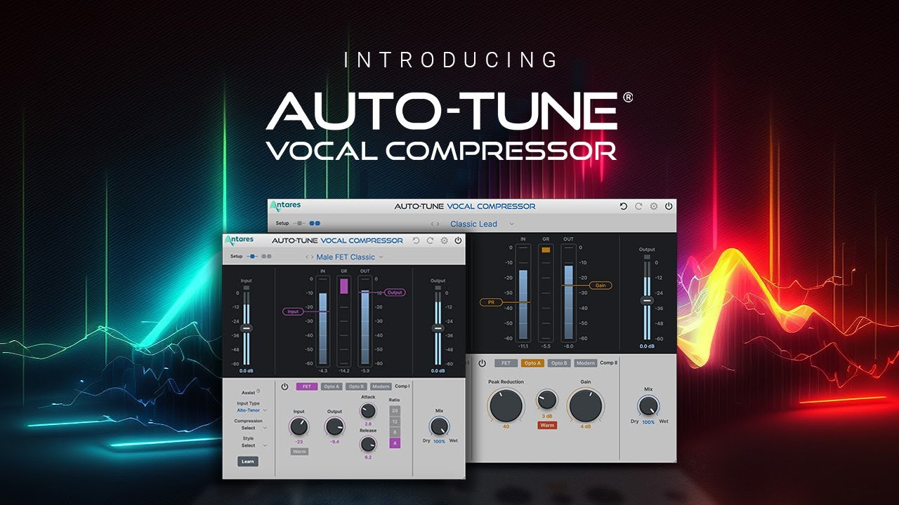 Antares Auto-Tune Vocal Compressor v1.0.0 CE [MacOS]（86MB）插图