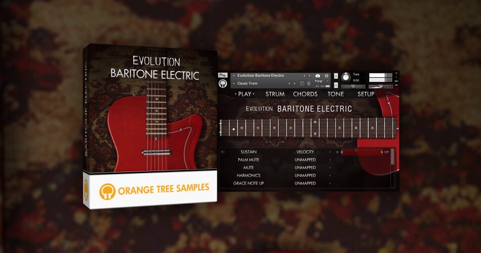 Orange Tree Samples Evolution Baritone Electric [KONTAKT]（4.67GB）插图