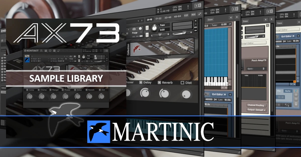 Martinic AX73 Sample Library [KONTAKT]（19.37GB）插图