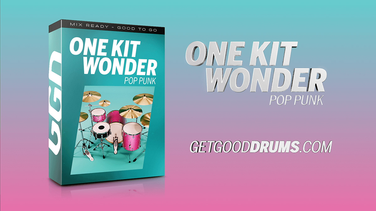 GetGood Drums One Kit Wonder Pop Punk [KONTAKT]（1.20GB）插图