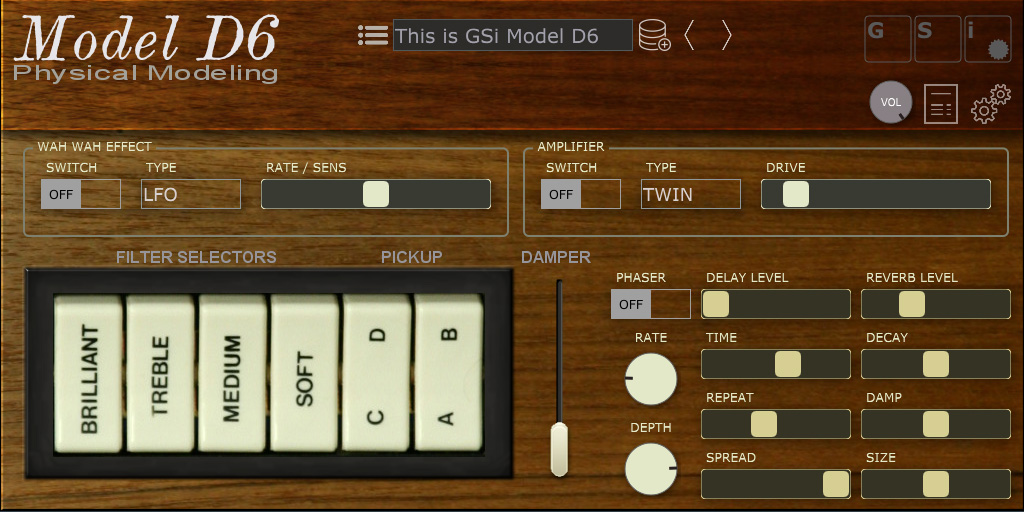 Genuine Soundware Model-D6 v1.0.0 [WiN]（5.2MB）插图
