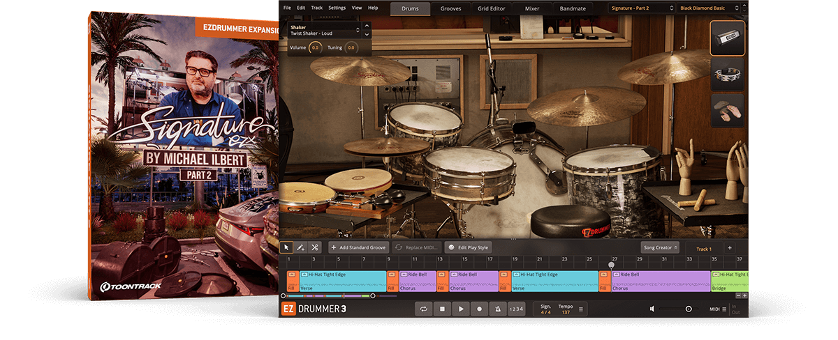 [EZDrummer, Superior Drummer扩展] Toontrack Signature EZX (SOUNDBANK)（16.57GB）插图