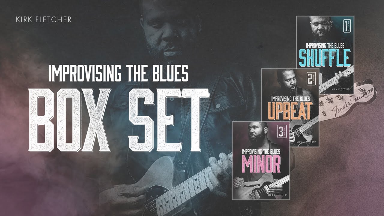 [JTC掌握三种不同风格的蓝调] JTC Kirk Fletcher Improvising The Blues Boxset [PDF, VIDEO, MP3]（1.53GB）插图