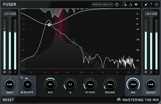 [混音平衡冲突检测清晰度处理工具] Mastering The Mix FUSER v1.0.0 [WiN]（15.0MB）插图