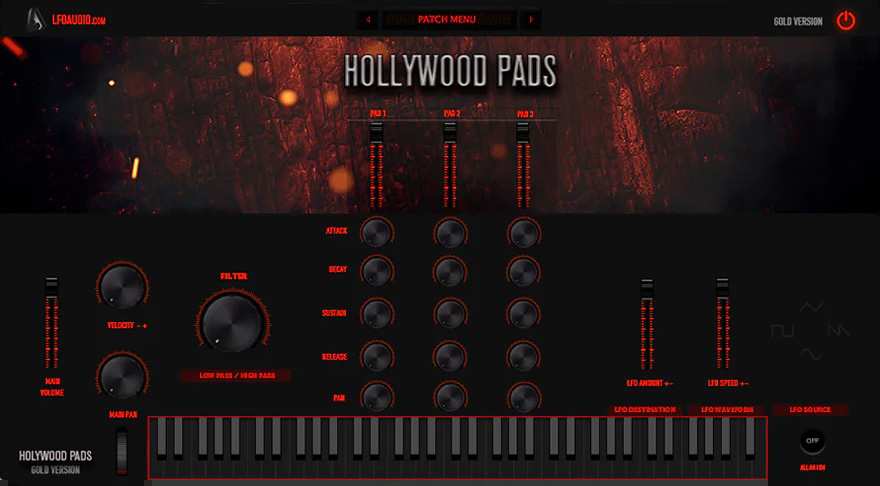 [好莱坞环绕大气铺底音源] LFOAudio Hollywood Pads VST x64 [WiN]（3.00GB）插图