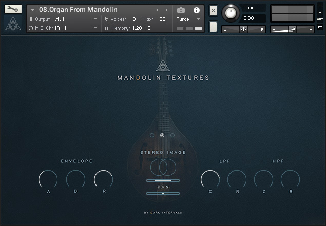 [黑暗曼陀铃音源] Dark Intervals Mandolin Textures [KONTAKT]（635MB）插图