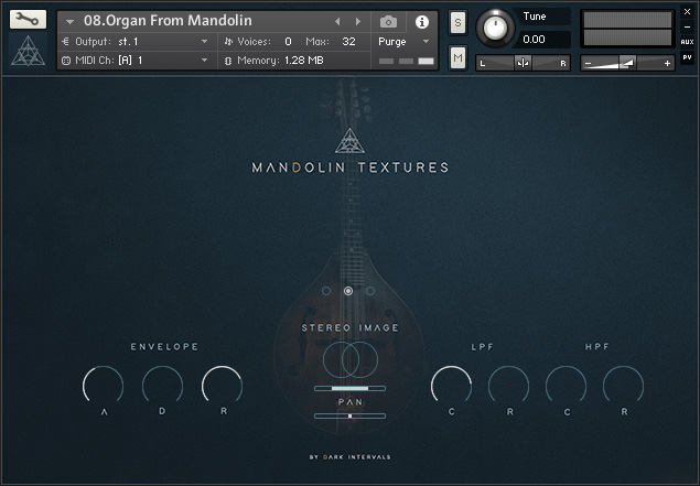 [黑暗曼陀铃音源] Dark Intervals Mandolin Textures [KONTAKT]（635MB）插图