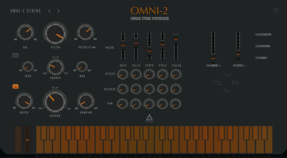 [70年代弦乐合成器插件] LFOAudio Omni-2 String VST x64 [WiN]（614.0MB）插图