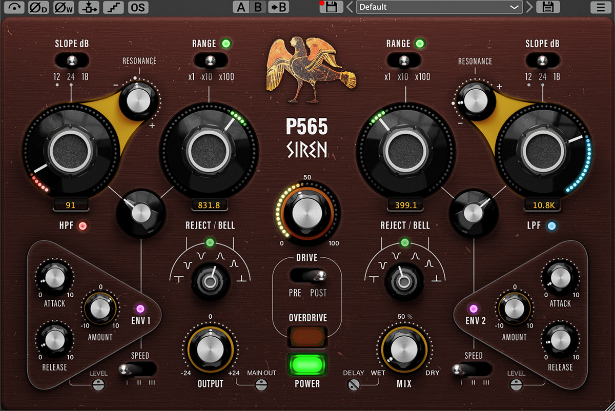 [高通低通滤波器] Pulsar Modular P565 Siren v2.3.0 Incl Keygen-R2R [WiN]（20.5MB）插图