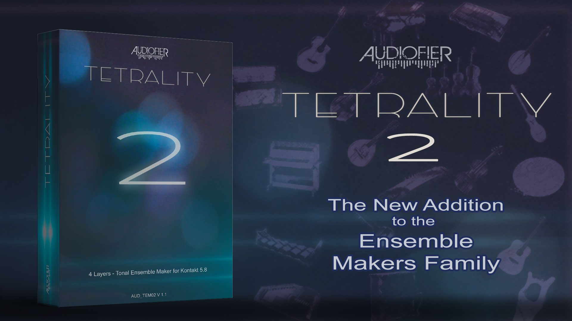 [氛围环境综合乐器音源]Audiofier Tetrality 2 [KONTAKT]（808MB）插图