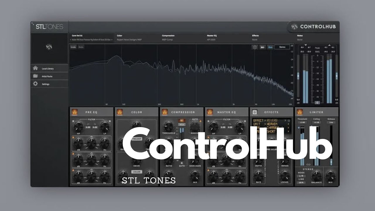 [专业混音插件] STL Tones ControlHub v2.0.0.2023.08 [WiN]（207.6MB）插图