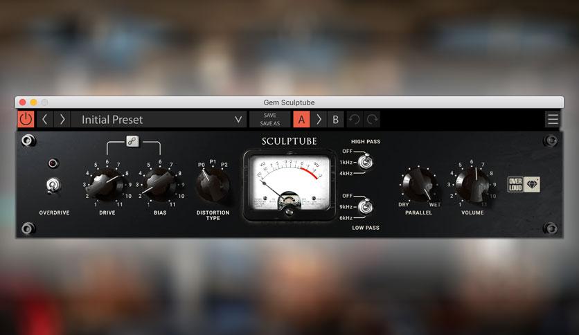 [复刻电子管增益谐波染色效果器插件] Overloud Gem Sculptube v1.0.5 [WiN, MacOS]（243.03MB）插图
