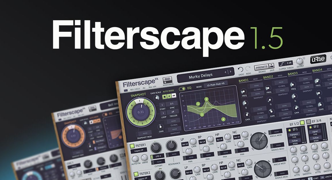 U-he Filterscape v1.5.0 [WiN]（33.0MB）插图
