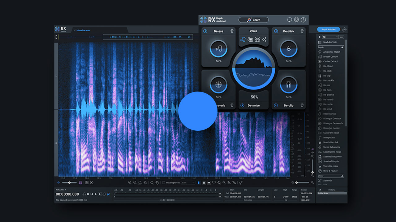 [音频编辑工具] iZotope RX 10 Audio Editor Advanced v10.4.0 [MacOS]（2.2GB）插图