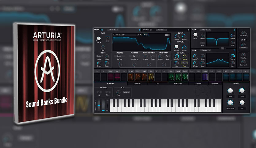 [Arturia 声音库] Arturia Sound Banks Bundle 2023.10 [MacOS]（16GB）插图