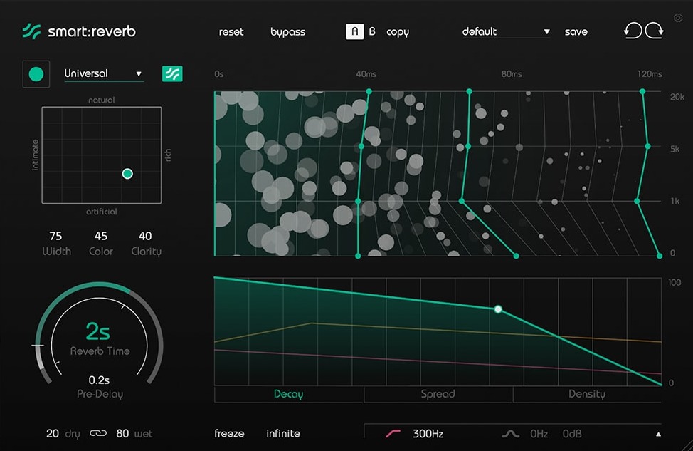 [人工智能技术的混响插件] Sonible Smart Reverb v1.1.3 [WiN]（22.6MB）插图