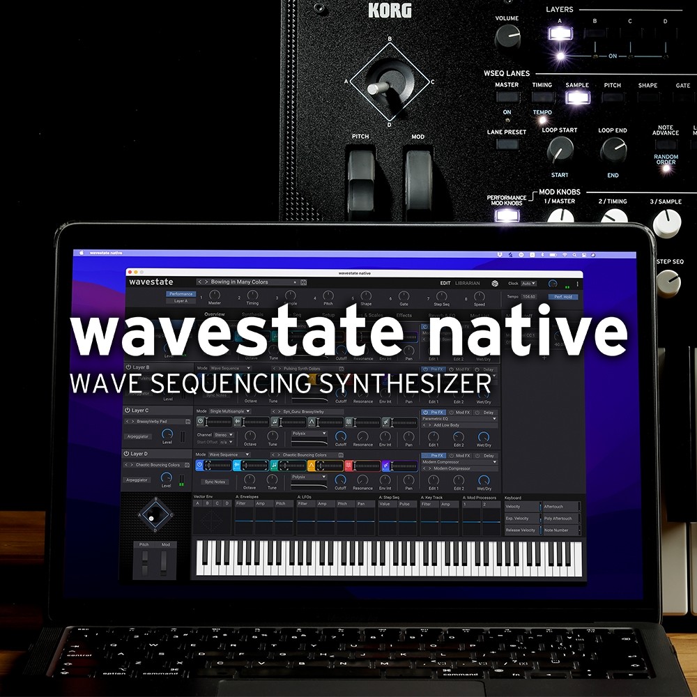 [波表序列合成器] KORG Wavestate Native 1.2.0 [WiN]（41MB）插图