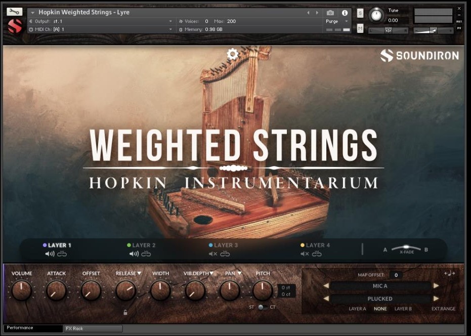 Soundiron Hopkin Instrumentarium Weighted Strings [KONTAKT]（17.77GB）插图