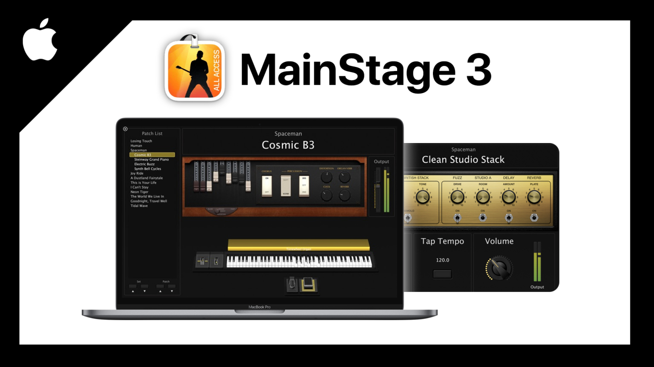 [现场演奏工具] Apple MainStage 3 v3.6.5 [MacOS]（1GB）插图