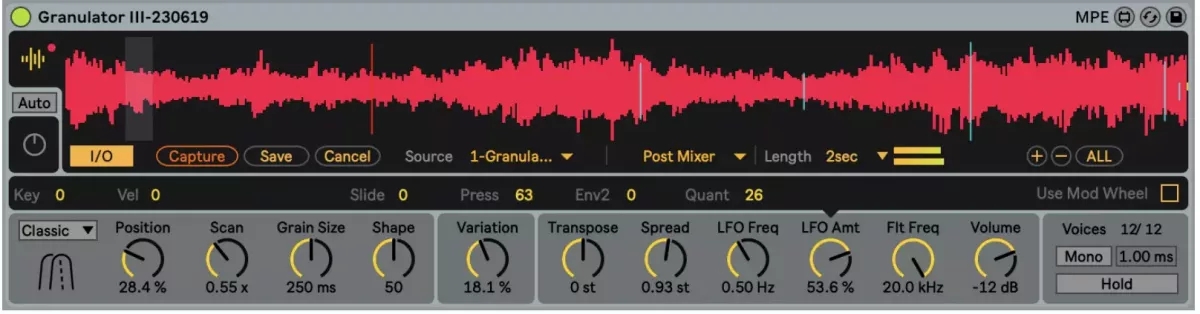 Robert Henke Granulator III 1.1 Ableton Live 12（110MB）插图