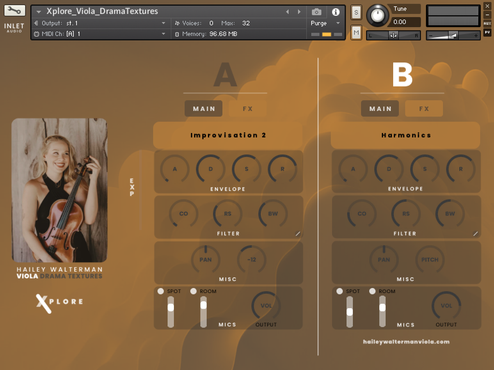 Inletaudio Viola Drama Textures [KONTAKT]（3.66GB）插图