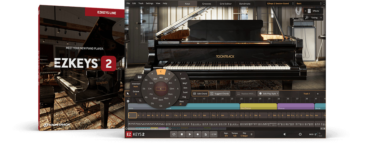 Toontrack EZkeys v2.0.3 [WiN, MacOS]（1.41GB）插图