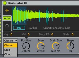 Robert Henke Granulator III 1.1 Ableton Live 12（110MB）