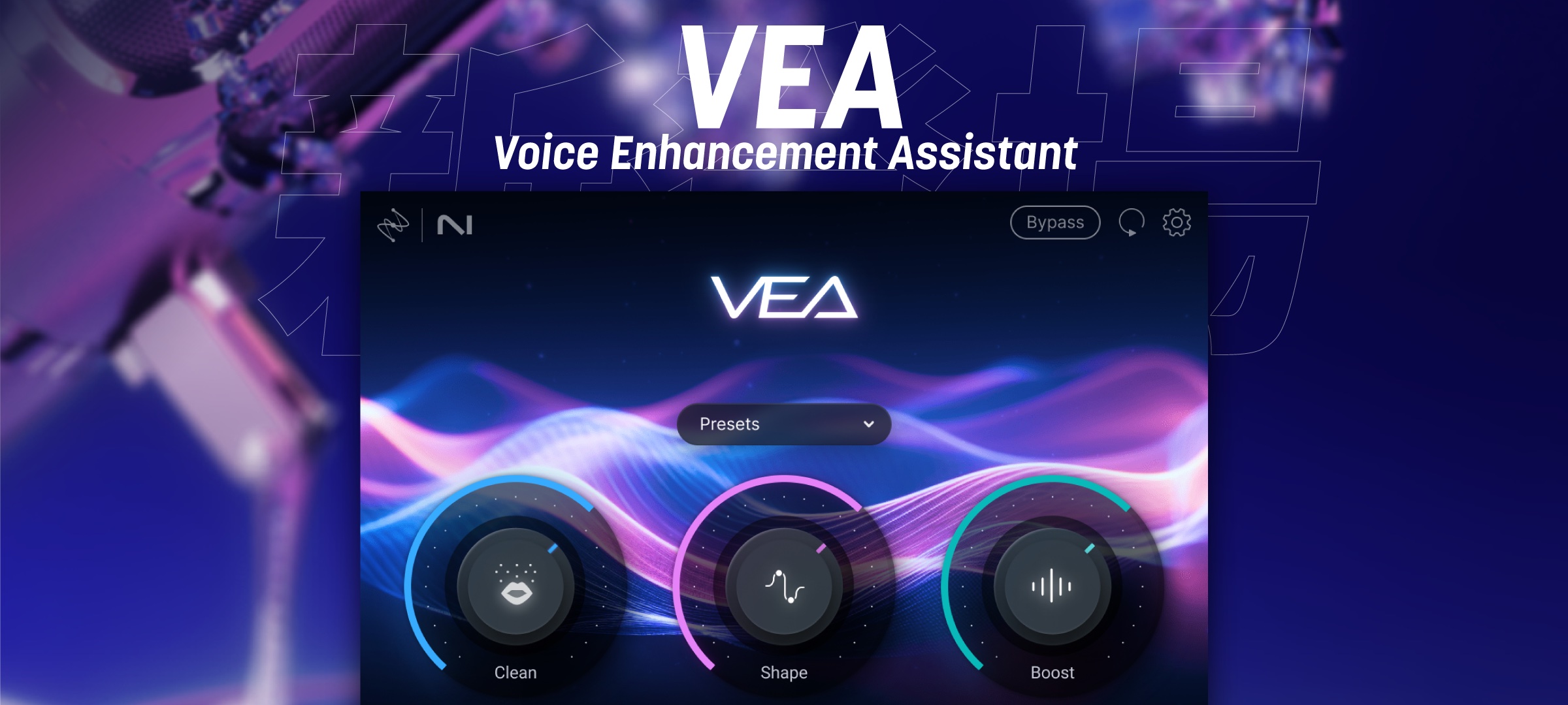 [人工智能音频增强器] iZotope VEA v1.0.2 [WiN, MacOS]（104.94MB）插图